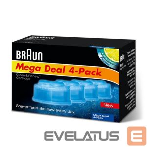 Filtrid ja tarvikud Braun  Refills 4 Pack  Clean and Renew CCR4 3+1 