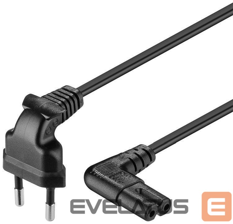 Kaabel Goobay 97350 Euro connection cord, both ends angled 2 m