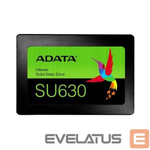 Kõvaketas SSD ADATA  Ultimate SU630 3D NAND SSD 480 GB, SSD form factor 2.5”, SSD interface SATA, Write speed 450 MB/s, Read speed 520 MB/s 