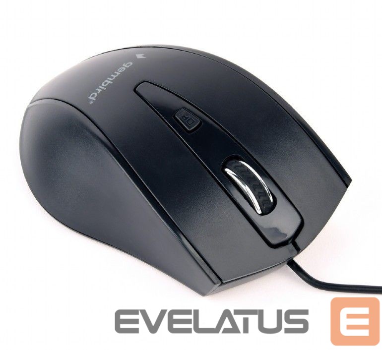 Arvutihiir Gembird Mouse MUS-4B-02 USB, No, Standard, No, Black