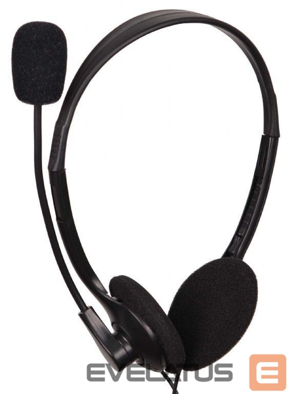 AMD protsessori emaplaat Gembird Stereo headset MHS-123 Built-in microphone, 3.5 mm, Black