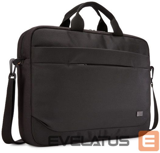 Sülearvuti kott Case Logic Advantage Fits up to size 15.6 ", Black, Shoulder strap, Messenger - Briefcase