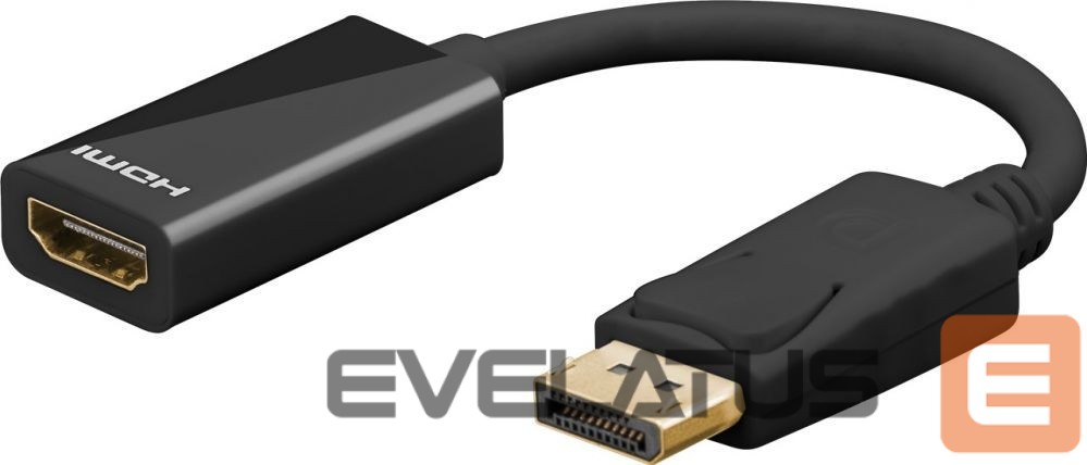 Üleminek Goobay DisplayPort/HDMI Adapter Cable 67881 0.1 m