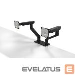 Teleri kinnitus Dell  Dual Monitor Arm Desk Mount, MDA20, 19-27 ", Maximum weight (capacity) 10 kg, Black 