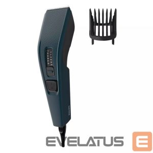 Juukselõikur Philips  Hair clipper HC3505/15 Corded, Number of length steps 13, Step precise 2 mm, Black/Blue 
