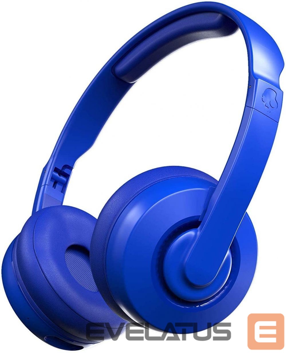 Juhtmevabad kõrvaklapid Skullcandy Wireless Headphones Cassette Wireless/Wired, On-Ear, Microphone, 3.5 mm, Bluetooth, Blue