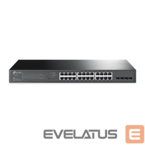 Server – muud tarvikud TP-Link  JetStream 28-Port Gigabit Smart Switch TL-SG2428P	 Web Managed, Rackmountable, SFP ports quantity 4, PoE+ ports quantity 24, Power supply type Single 