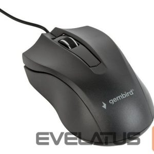 Arvutihiir Gembird  Optical Mouse MUS-3B-01 USB, Black 