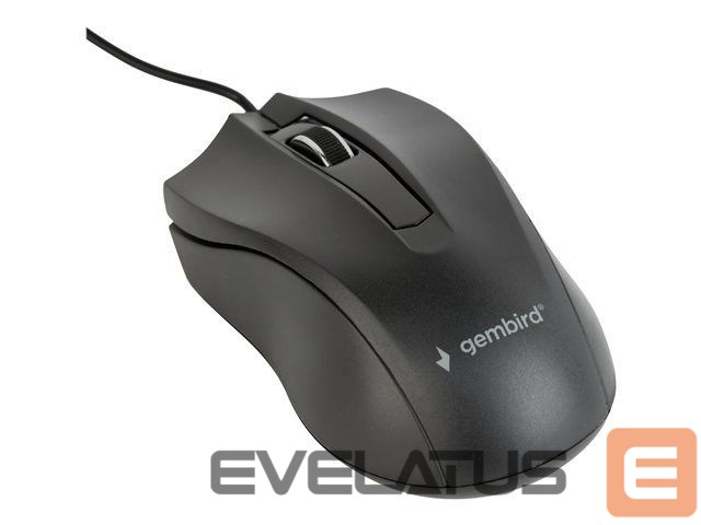Arvutihiir Gembird Optical Mouse MUS-3B-01 USB, Black