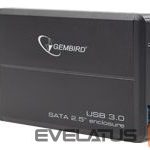 Kõvaketta korpus Gembird  USB 3.0 2.5'' enclosure EE2-U3S-2  SATA 3Gb/s, USB 3.0 