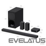 Interaktiivne lahendus Sony  HT-S40R 5.1ch Home Cinema Soundbar with Wireless Rear Speakers 