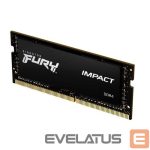 Operatiivmälu DDR4 Kingston  Fury Impact 16 GB, DDR4, 3200 MHz, Notebook, Registered No, ECC No 