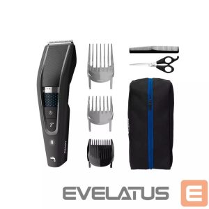 Juukselõikur Philips  Series 5000 Beard and Hair Trimmer HC5632/15 Cordless or corded, Number of length steps 28, Step precise 1 mm, Black 