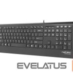 Arvuti klaviatuur Natec  Keyboard, Barracuda, US Layout, Slim 