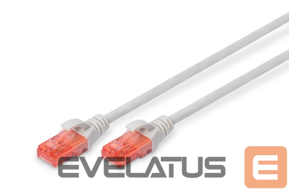 Kaabel Digitus Patch Cord CAT 6 U-UTP, Cu, LSZH AWG26/7, 5 m
