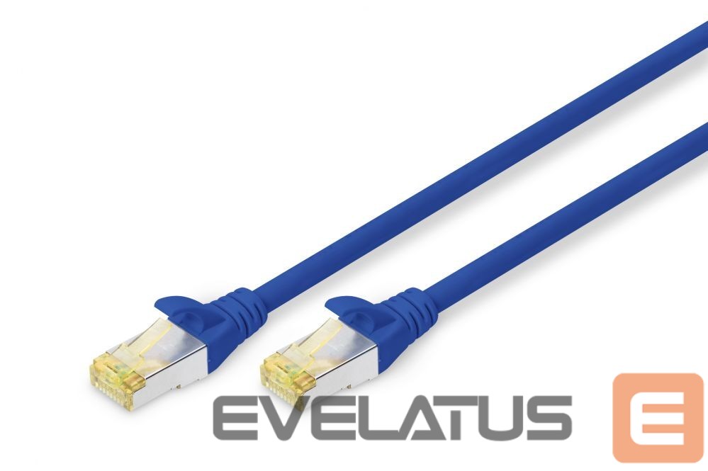 Kaabel Digitus Patch Cord CAT 6A S-FTP, Cu, LSZH AWG 26/7, 0.5 m