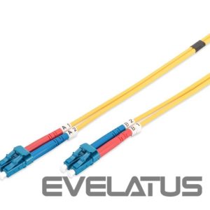 Kaabel Digitus  FO Patch Cord, Duplex, LC to LC SM OS2 09/125 µ, 2 m 