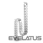 Üleminek Digitus  Flexible Cable Routing DA-90506 1.3 m, Silver 
