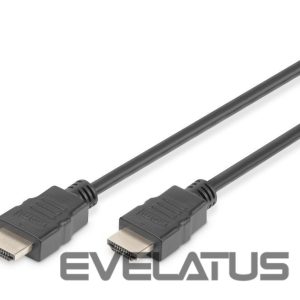 Monitori tarvik Digitus  High Speed HDMI Cable with Ethernet AK-330114-030-S Black, HDMI to HDMI, 3 m 