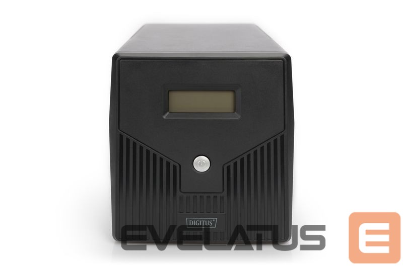 Serverid Digitus Line-Interactive UPS DN-170075, 1500VA, 900W, 2x 12V/9Ah battery, 4x CEE 7/7 outlet, 2x RJ45, 1x USB 2.0 type B, 1x RS232, LCD, Simulated Sine Wave, 380x158x198mm, 10.1kg
