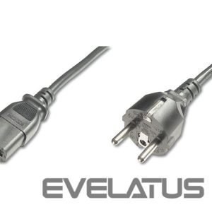 Kaabel Digitus  Power Cord, Schuko (CEE 7/7) - C13 M/F, H05VVF3G 0.75qmm 1.2 m, Black 