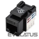 Üleminek Digitus  Class E CAT 6 Keystone Jack  DN-93601 Unshielded RJ45 to LSA, Black 