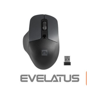 Arvutihiir Natec  Mouse, BlackBird 2, Silent, Wireless, 1600 DPI, Optical, Black 