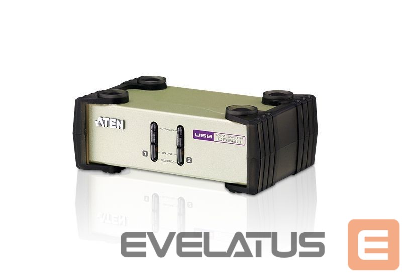 Server – muud tarvikud Aten 2-Port PS/2-USB VGA KVM Switch CS82U-AT