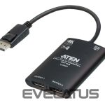 Server – muud tarvikud Aten  DisplayPort to 2 DisplayPort VS92DP-AT Black 