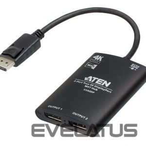 Server – muud tarvikud Aten  DisplayPort to 2 DisplayPort VS92DP-AT Black 
