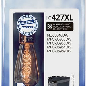Tarvikud ja tarvikud Brother  LC427XLBK Ink Cartridge, Black 