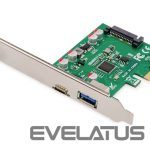 Üleminek Digitus  PCIe card, USB-C 3.1 Gen 2, 10Gpbs, USB-A 3.1 