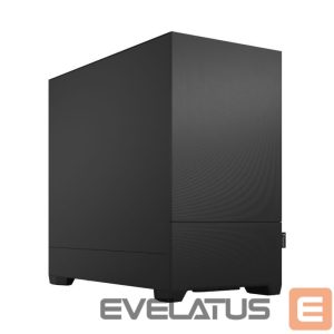 Arvuti korpus Fractal Design  Pop Mini Silent  Black Solid, mATX, Mini ITX, Power supply included No 