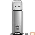 Mälupulk Silicon power  USB Flash Drive Marvel Series M02 32 GB, Type-A USB 3.2 Gen 1, Silver 