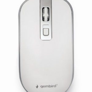 Arvutihiir Gembird  Wireless Optical mouse MUSW-4B-05 USB, White 