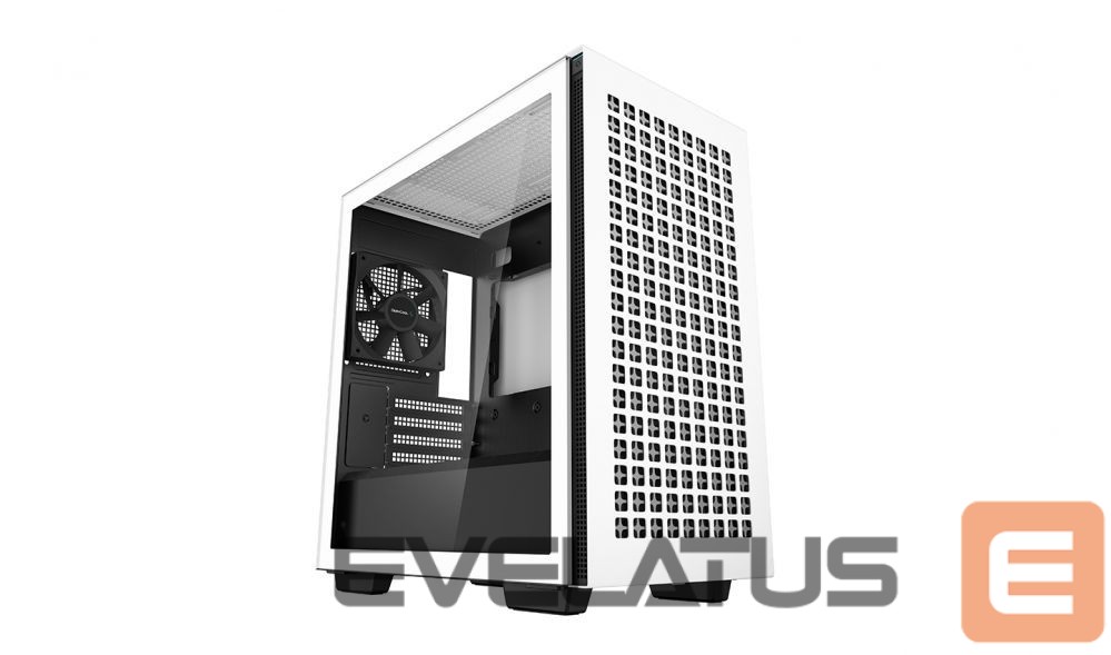 Arvuti korpus Deepcool CH370 White, Micro ATX, Power supply included No