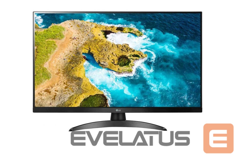 Monitorid LG Monitor 27TQ615S-PZ 27 ", IPS, FHD, 1920 x 1080, 16:9, 14 ms, 250 cd/m², Black, 60 Hz, HDMI ports quantity 2