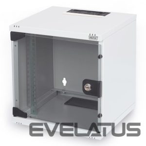 Muud kaubad Digitus  10" Network Set, 6U cabinet, shelf, PDU, 8-port switch, CAT 6 patch panel, Grey  	DN-10-SET-1 