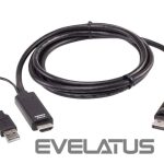 Server – muud tarvikud Aten  2L-7D02HDP True 4K 1.8M HDMI to DisplayPort Cable 