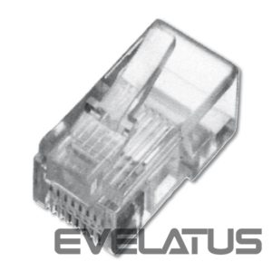 Üleminek Digitus  A-MO 8/8 SR Modular Plug, for stranded Round Cable, 8P8C unshielded, CAT 5e, RJ45 