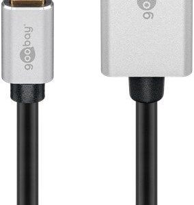 Ruuterid Goobay  USB-C to DisplayPort Adapter Cable 	60176 2 m, Silver/Black, DisplayPort, Type-C 
