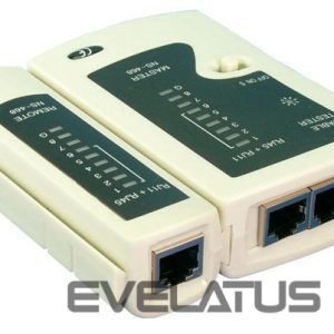Server – muud tarvikud Logilink  Cable tester for RJ11, RJ12 and RJ45 with remote unit 