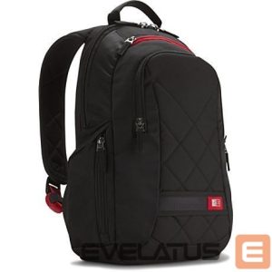 Sülearvuti kott Case Logic  DLBP114K Fits up to size 14.1 ", Black, Backpack, 