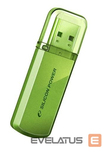 Mälupulk Silicon power Helios 101 8 GB, USB 2.0, Green