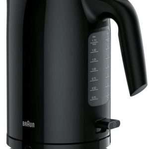 Veekeetja Braun  Kettle WK3100BK PurEase Standard, 2200 W, 1.7 L, Plastic, 360° rotational base, Black 