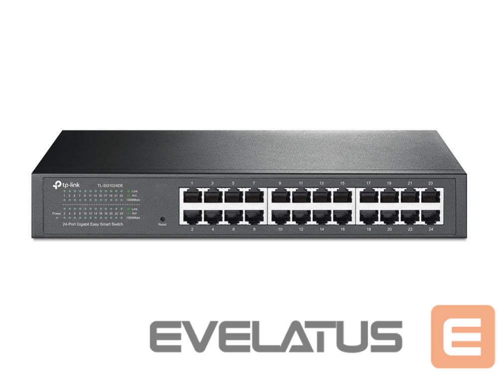 Server – muud tarvikud TP-Link Switch TL-SG1024DE Web Managed, Rackmountable, 1 Gbps (RJ-45) ports quantity 24