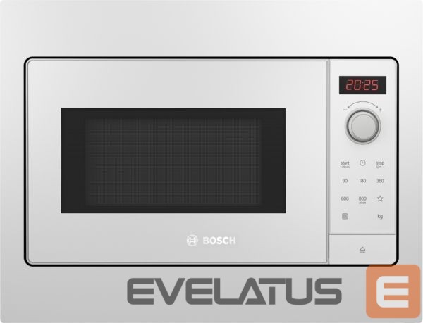 Mikrolaineahi Bosch Microwave Oven BFL523MW3 Built-in, 800 W, White