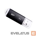 Mälupulk Silicon power  Ultima U02 8 GB, USB 2.0, Black 