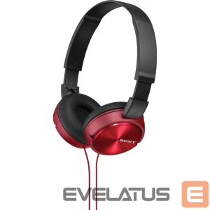 Juhtmevabad kõrvaklapid Sony  MDR-ZX310 Red 