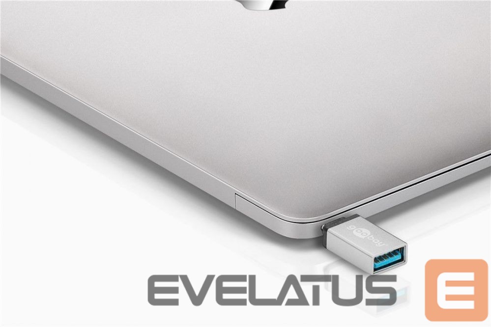 Ruuterid Goobay USB-C to USB A 3.0 adapter 56620 USB Type-C, USB 3.0 female (Type A), Silver